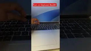 dell laptop keyboard light turn on | how to on keyboard light
