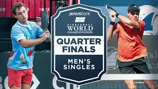 Dylan Frazier v Christopher Haworth at the Jenius Bank Pickleball World Championships