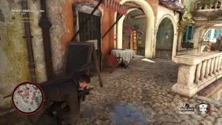 Sniper Elite 4 - Mission 2: Angel of Mercy: Find The Partisan HQ: Cutscene, Trench Gun, Satchels