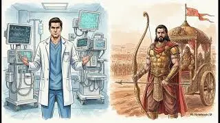 Advance Cardiovascular life support -through the lens of Bhagwat Gita. First minutes.
