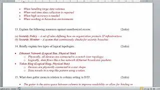 Muranga County Computer Studies Paper 1 PRE KCSE Joint