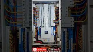 Electrical#38🪛🪛💥💥DB dressing #shorts #shortsfeed #electrical
