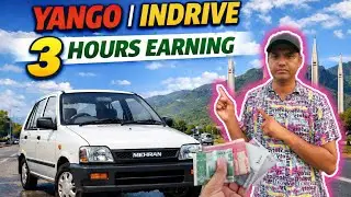 Yango Indrive 3 hours Earning | Mehran Part Time work