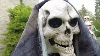 When the Animatronics Come Alive&hellip; 😱 | Haunted Yard Tour | Halloween Mastermind