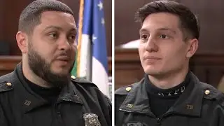 NYPD officers rescue man who fell through ice in Prospect Park