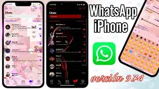 WhatsApp estilo iPhone para Android versi&oacute;n 9.74 | Fouad WhatsApp iOS