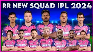 Rajasthan Royals New Squad 2024 | RR Release & Retain Players | RR New Players 2024 | RR 2024