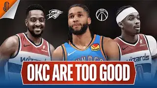 Has Ajay Mitchell overtaken James Harden as the Best 6th Man Ever in OKC? OKC def WAS 127-108