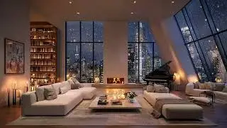 Peaceful Luxury Apartment Ambience 🎹 Calm Piano Music for Study, Focus & Reading