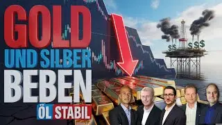 Brutaler Pullback: Gold/Silber nach Rekordhochs im freien Fall – Öl vor neuer Bewegung ?