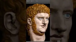 Creating the face of the Emperor Nero