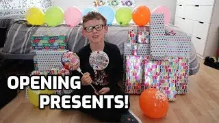 Joseph's 10th Birthday - Presents Opening !