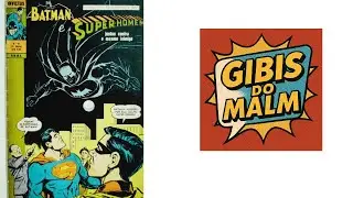 #Gibi Batman e Super-Homem (Invictus) - 3ª Série - n° 43 - Ano 1970 - Editora Ebal