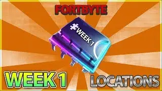 All Week 1 Fortbyte Location Guide Season 9 - #47 #36 #24 #92 #13