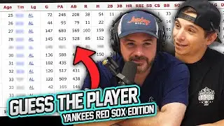 Can we name these Yankees/Red Sox players ONLY by their stats?