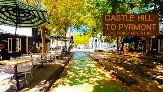Cycling from Castle Hill NSW to Sydney via The Bay Run (41km)