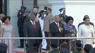 President Jacob Zuma arrives at 2017 State of the Nation Address