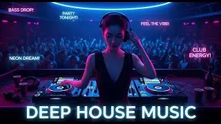 Deep House Music Midnight Cruise 🎶 Smooth Rhythm and City Lights Mood