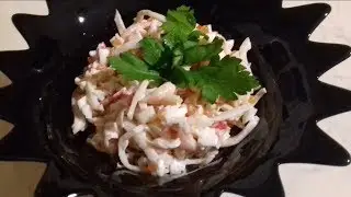 Салат с красной икрой Нептун. Вкуснейший праздничный салат