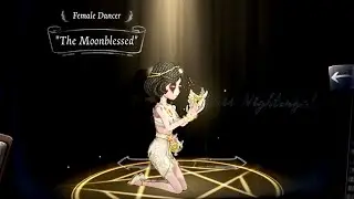 SO PRETTY! &ldquo;The MoonBlessed&rdquo; Halloween Skin for Dancer / Identity V