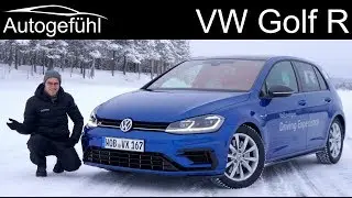 ОБЗОР VW Golf R Mk 7.5 с моей историей о снежном заносе - Autogef&uuml;hl