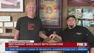 North Park Restaurant Receives $30k Donation To Help With Business, Feeding The Hungry