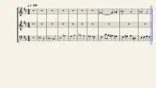 Dodecaphonic Fugue
