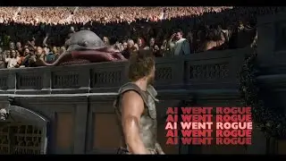 AI Went Rogue and Atomized the Epic Trailer Gladiator 2 #ai #gladiator2 #trailer #parody