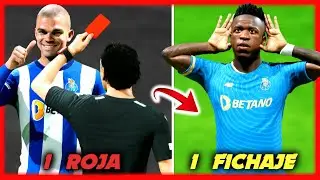 CADA ROJA QUE PEPE RECIBE = PORTO MEJORA +1