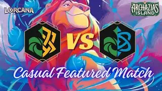 EMERALD AMBER VS. EMERALD SAPPHIRE | SET 7 | LORCANA LOCAL TOURNAMENT