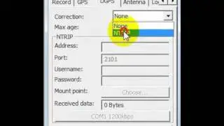 How to access the NTRIP client in the desktop version