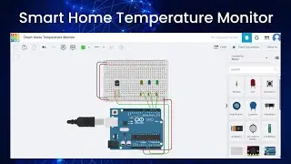 Smart Home Temperature Monitor | Robotics Project