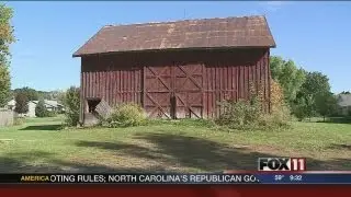 Barn restoration project in the Village of Suamico