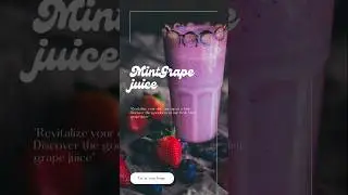 Mint grape #juice#drink#recipe