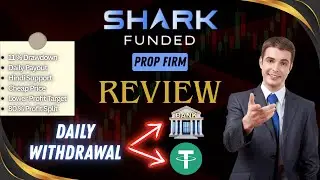 Shark Funded Prop Firm Review 2025 | Daily Withdrawal, Hindi Support & Bank Payouts || MdFx Prop