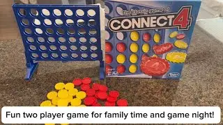 Connect 4 Board Game Review – Easy to Learn & So Fun!