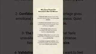 Why Some People Get Attracted to Married Women #attraction #married #love #relationships #shorts