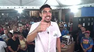 PREFEITO JONAS MAGNO ENTREGA PAVIMENTAÇÃO DE 5 RUAS NO BAIRRO CIDADE NOVA E ANUNCIA OUTRAS OBRAS.