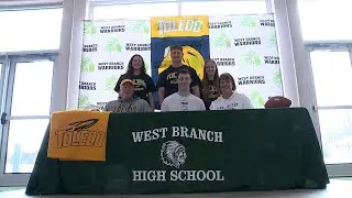 West Branch's 6 foot 7 standout signs with Division 1 college program