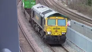 Trains at Ashley Down 24.12.2024 (GWML)