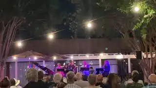 Christopher Hollyday (alto sax) and Nick Caldwell (bari sax) cut-up on Jack Montrose's 