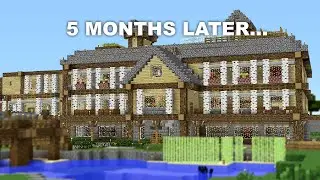 I Played on my Minecraft Forever World for 5 Months, This is What I Built
