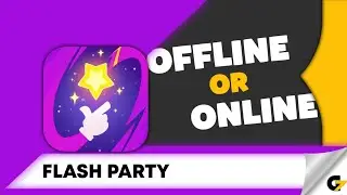 Flash Party game offline or online ?