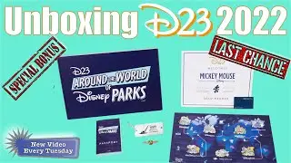 Bonus Video! Unboxing D23's 2022 Gold Member Gift
