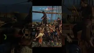 Crosswind Ship Boarding Battle 4K 60P #pirates #beta #jacksparrow