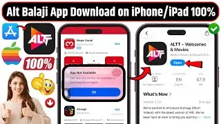 Alt Balaji App Download on iPhone/iPad 100% Working | iPhone Me Alt Balaji App Kaise Install Kare