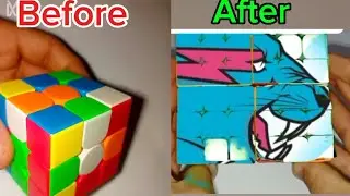 Making YouTubers logo on Rubik Cube#rubikscube #cubing#youtube#youtubeshorts #viralshorts#skit#toys