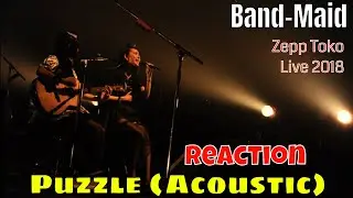 Band-Maid's Unforgettable Puzzle Acoustic Performance (Reaction)