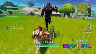 New Shopping Cart Gameplay! - Fortnite