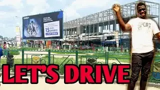 Drive with me from elf to yassa Douala Cameroon